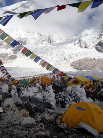 Accampamento basso del Everest