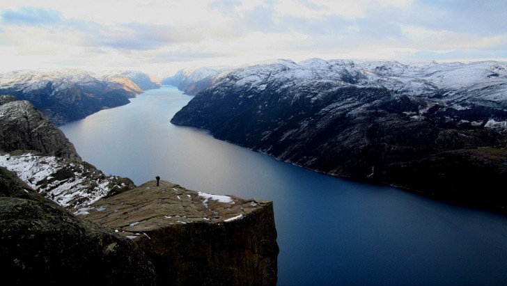 Preikestolen, Norway Preikestolen, Norway