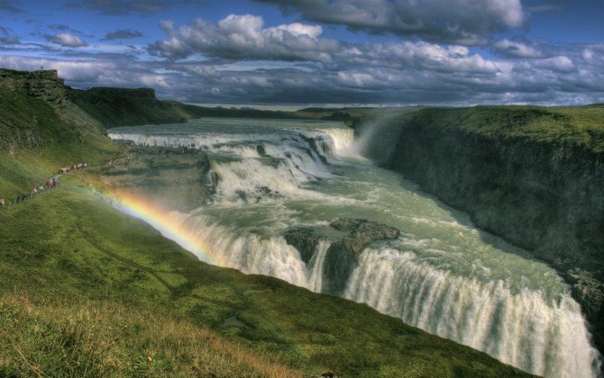 Gullfoss (Golden Falls), Iceland