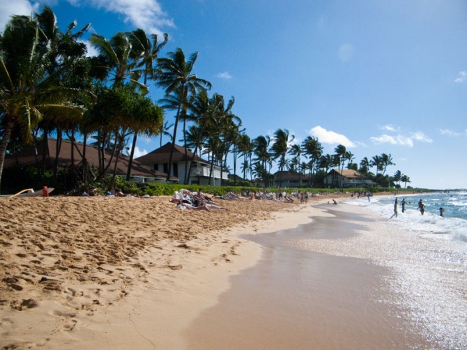 Poipu Beach, Kauai, Hawaii