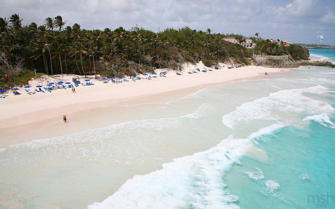 White sand beach - Crane Beach, Barbados